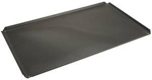 Blacha nieprzywierająca perforowana, aluminium 1,5 mm, powłoka PTFE, 600x400 mm, inox | CONTACTO, 6323/600