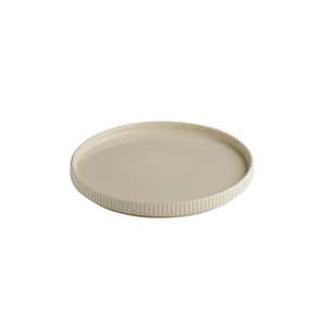 Talerz płytki z porcelany, o średnicy 230 mm | APS, The Grid