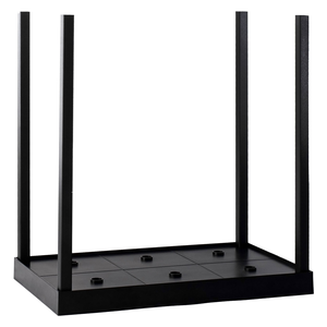 Baza ładująca do 6 lamp, czarna | VERLO, V-LBA-000