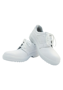 Obuwie ochronne unisex na wiązanie, rozmiar 43, białe | KARLOWSKY, Usedom