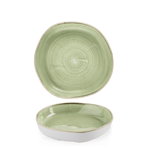 Miska 230 mm | CHURCHILL, Stonecast Sage Green, Organic