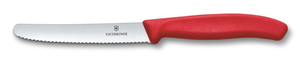 Nóż do pomidorów 219 mm, czerwony | VICTORINOX, 6.7831.C1