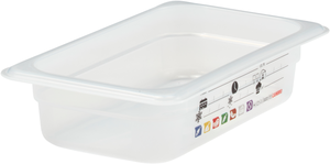 Pojemnik GN 1/4 65 mm z polipropylenu | CAMBRO, Safe Trak