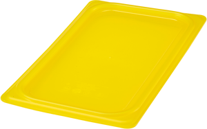 Pokrywka do pojemników GN 1/3 z polipropylenu, żółta | CAMBRO, Safe Trak