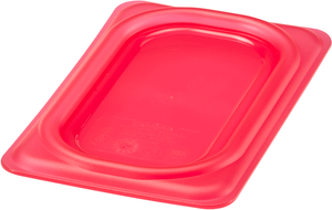 Pokrywka do pojemników GN 1/9 z polipropylenu, czerwona | CAMBRO, Safe Trak