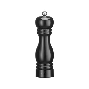 Młynek do pieprzu z mechanizmem ze stali nierdzewnej, 180 mm, czarny | FINE DINE, Monolith