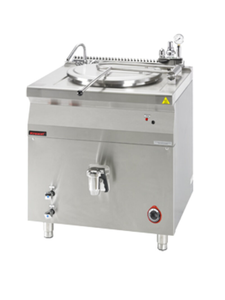 Kocioł warzelny pośredni, gazowy, z automatycznym napełnianiem, 80 l, 16 kW, 400 V, 800x700x900 mm | KROMET, 700.BGK-80AN