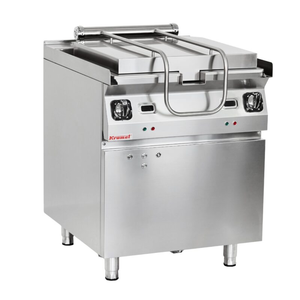 Patelnia indukcyjna 37 l, 10 kW, 700x800x900 mm | KROMET, 000.PE-02i