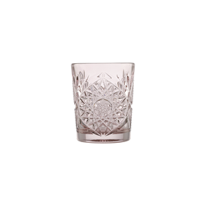 Szklanka niska, różowa 0,355 l, 90x105 mm | LIBBEY, Hobstar