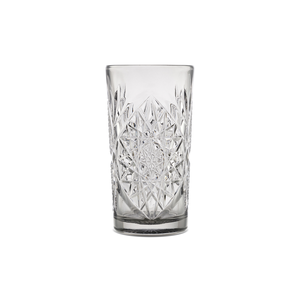 Szklanka wysoka, grafitowa 0,473 l, 85x160 mm | LIBBEY, Hobstar