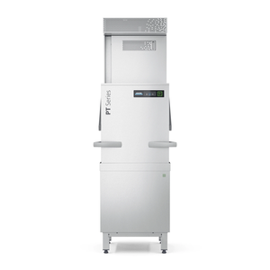 Zmywarka kapturowa z wbudowanym dozownikiem detergentu, z modułem odzysku ciepła EnergyPlus, kosz: 500x500 mm, 635x750x2165-2210 mm | WINTERHALTER, PT-M EnergyPlus