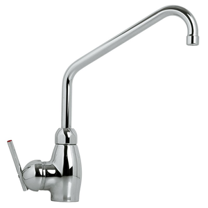 Bateria sztorcowa jednootworowa z regulatorem strumienia, 2 rodzaje wody, wysokość 445 mm | EDENOX, EFB-30 N