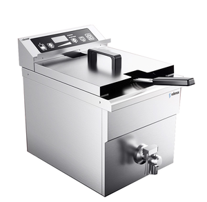 Frytownica indukcyjna pojedyncza 8 l, 3,5 kW, 288x478x410 mm | ASBER, TF-82-I