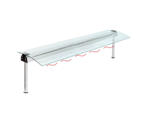Nadstawa chłodnicza GN 1/1, 1422x552x480 mm | ASBER, FS-H-CG1-411