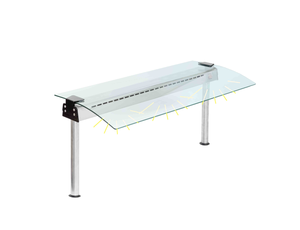 Nadstawa chłodnicza GN 1/1, 772x552x480 mm | ASBER, FS-L-CG1-211