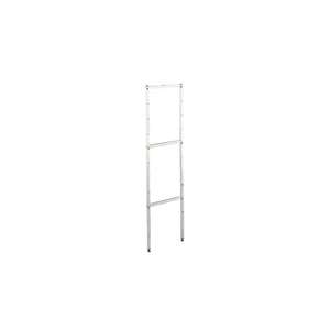 Podpora aluminiowa do regału modułowego, 3-poziomowa, 1750x400 mm | ASBER, P-43-G