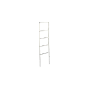 Podpora aluminiowa do regału modułowego, 5-poziomowa, 1750x500 mm | ASBER, P-55-G