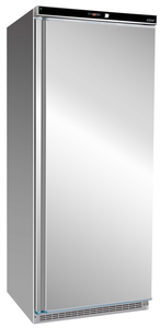 Szafa mroźnicza, 600 l, 0,145 kW, ze stali nierdzewnej, 780x740x1865 mm | ASBER, WLN-650 SS
