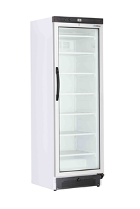 Szafa mroźnicza przeszklona, 1-drzwiowa, 300 l, 0,6 kW, 595x600x1825 mm | ASBER, ACE-451-C