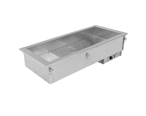 Wanna bemarowa powietrzna jednokomorowa, 4x GN 1/1, 2,4 kW, 1440x610x364 mm | ASBER, DDBM-411