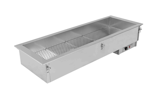 Wanna bemarowa powietrzna jednokomorowa, 5x GN 1/1, 3 kW, 1765x610x364 mm | ASBER, DDBM-511