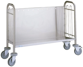 Wózek do transportu talerzy, 1125x570x825 mm | EDENOX, CP-150
