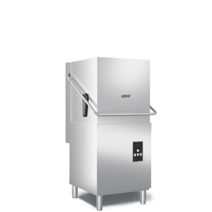 Zmywarka kapturowa, sterowana cyfrowo, z dozownikiem płynu nabłyszczającego, z pompą wspomagającą płukanie, 14,25 kW, 630x750x1482 mm | ASBER, GMX-H510 W