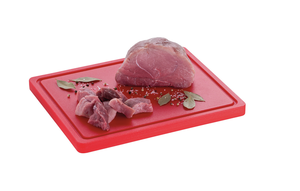 Deska do krojenia HACCP 325x265 mm, czerwony | BARTSCHER, R-R