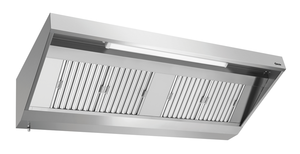 Okap przyścienny 0,058 kW, 2200x900x450 mm | BARTSCHER, Seria 900