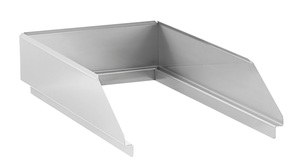 Osłona przeciwbryzgowa 360x705x145 mm | BARTSCHER, Seria 900