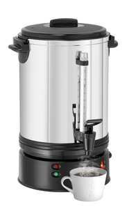 Zaparzacz do kawy 7 l, 280x280x410 mm, inox, czarny | BARTSCHER, REGINA PLUS 40