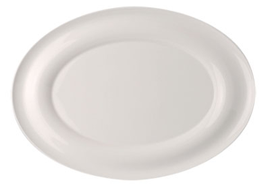 Talerz płaski, owalny 220x155 mm | RAK, Lyra