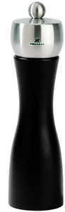 Młynek do pieprzu z drewna bukowego, czarny 200 mm | PEUGEOT, Fidji