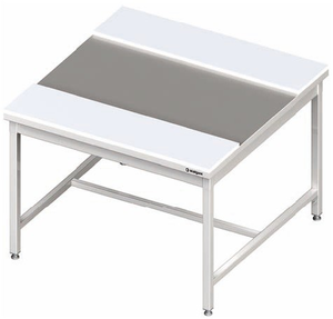 Stół centralny z płytami polietylenowymi 1100x1400x850 mm | STALGAST, 980604110