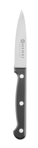 Nóż do obierania tłoczony, ostrze 100 mm, czarny | HENDI, Profi Line