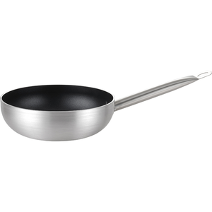 Patelnia wok z powłoką nieprzywierającą, do indukcji, o średnicy 240 mm | STALGAST, Premium Line