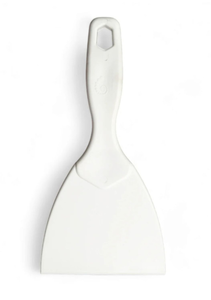 Szpachelka do ciasta, 210x105 mm, biała | HENDI, 881095