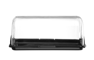 Witrynka roll-top pojedyncza, 465x315x195 mm, czarna | HENDI, 871645