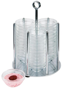 Dyspenser do 36 miseczek o średnicy 60 mm, stand bez pojemników | APS, Mini