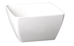 Misa kwadratowa z melaminy 3,8 l, biała | APS, Pure Color