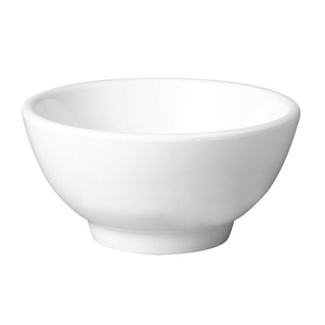 Salaterka okrągła z melaminy 1,25 l, biała | APS, Pure