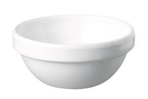 Salaterka okrągła z melaminy o średnicy 60 mm, biała | APS, Casual Mini