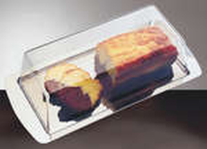Taca prostokątna do serwowania z pokrywą 340x165 mm | APS, 00064