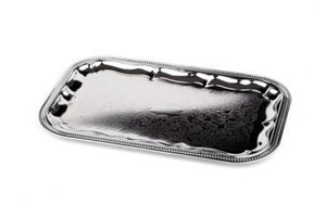 Taca prostokątna do serwowania z ozdobnym rantem GN 1/1 530x325 mm | APS, 00394