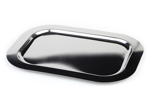 Taca prostokątna do serwowania z rantem gładkim 580x420 mm | APS, Finesse