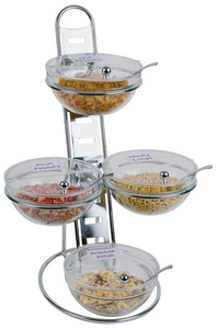 Etażera bufetowa 390x310x660 mm, 4 salaterkix2,5 l | APS, Big