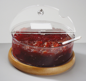 Misa chłodząca okrągła na podstawie drewnianej 2,5 l | APS, Top Fresh