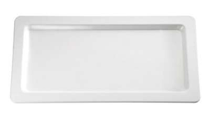 Półmisek prostokątny z melaminy GN 1/1 530x325 mm, biały | APS, Apart