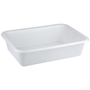 Pojemnik prostokątny z polietylenu 610x440x150 mm, biały | APS, 11940