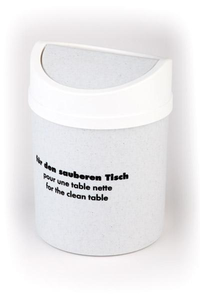 Stołowy pojemnik na odpadki z tworzywa sztucznego 1,4 l | APS, 00031